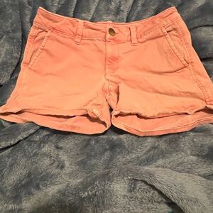 Reddish pink American Eagle Jean shorts